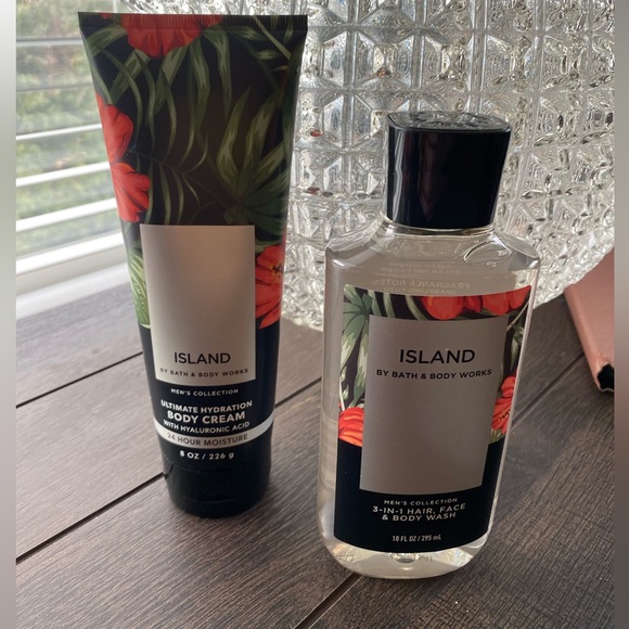 Bath and Body Works ISLAND Men's Collection Lot of 2 New - Picture 5 of 8